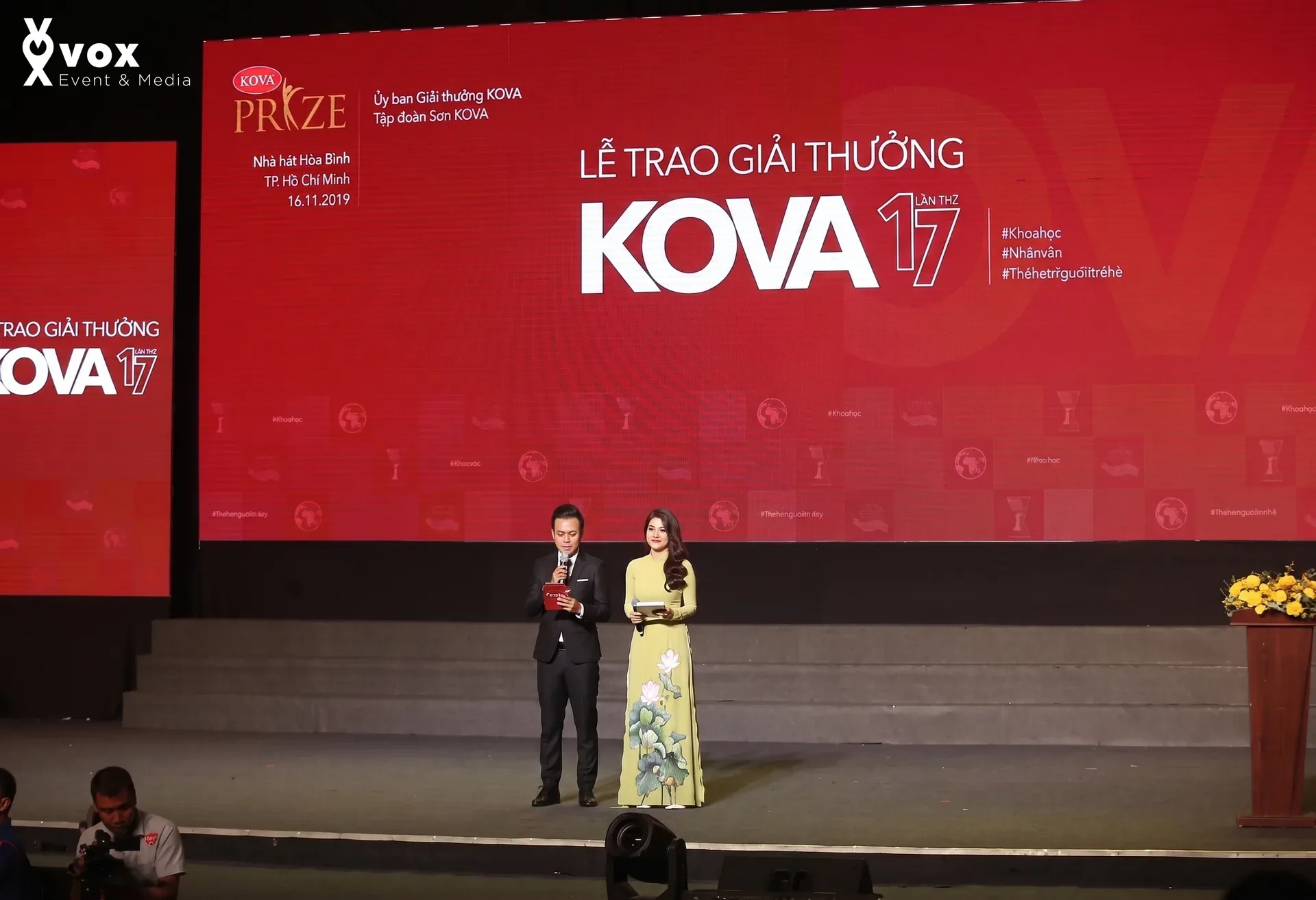 KOVA Prize – onsite operation và show calling