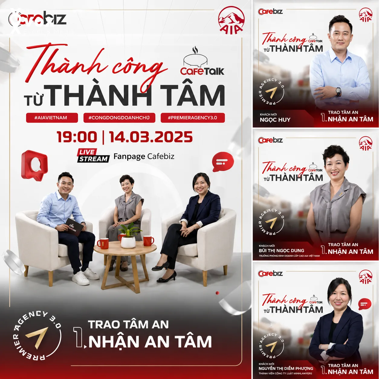 Cafebiz x AIA – digital PR và talkshow content campaign