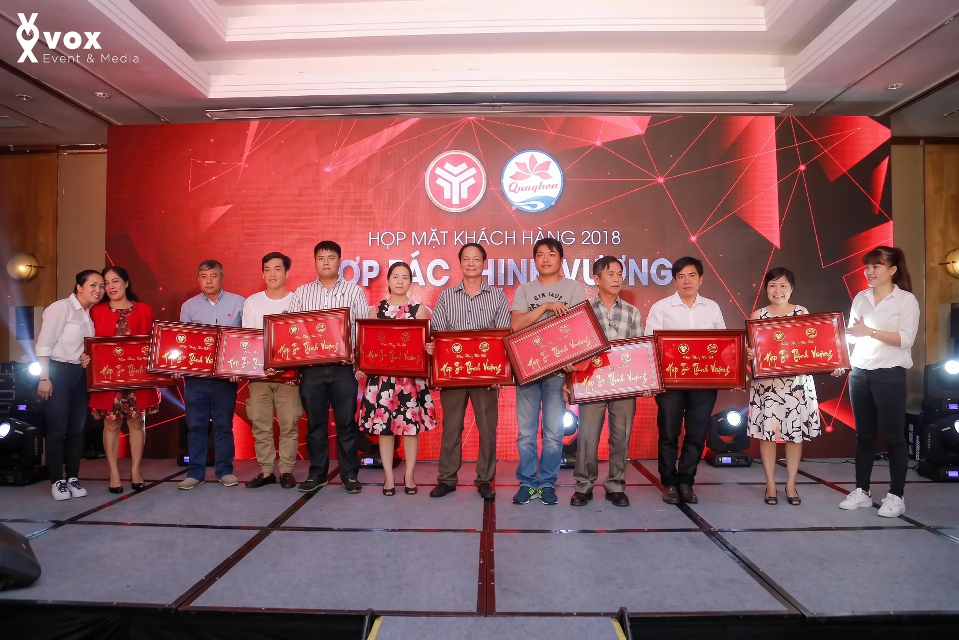 Giang Anh Customer Conference – khán phòng và sân khấu hội nghị