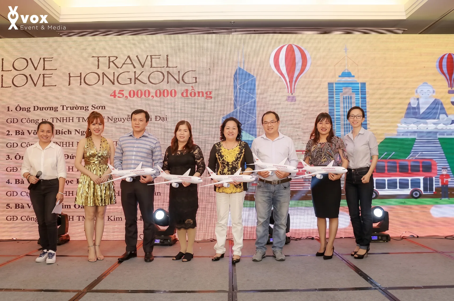 Giang Anh – show flow và điều phối chương trình